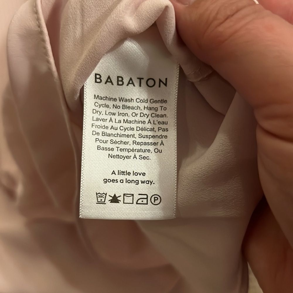 Babaton small pink blouse - Picture 5 of 7